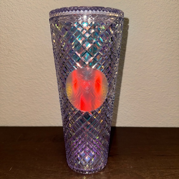 Starbucks Holiday 2022 Limited White Iridescent Jewel 24 oz - Picture 6 of 10
